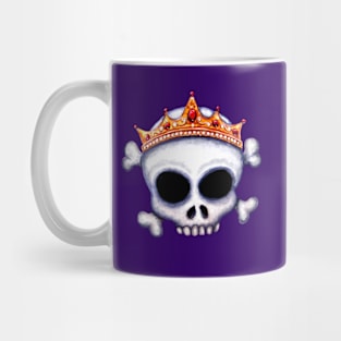 Drama Queen Skull Painting Mug